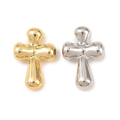 Крестообразные латунные бусины, стойки покрытие, долговечный, без кадмия и без свинца