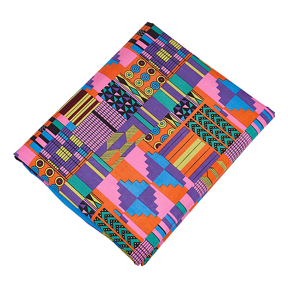 Однотонная полиэфирная ткань с геометрическим рисунком, для аксессуаров для рукоделия