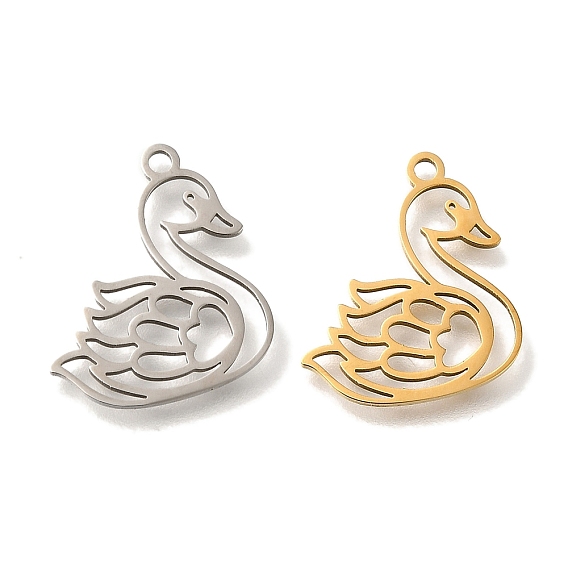 201 подвески из нержавеющей стали, лебедь прелести