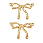 304 Stainless Steel Pendants, Bowknot Charms, Ion Plating(IP)