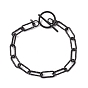 304 bracelet de chaînes de trombones en acier inoxydable pour femme