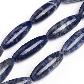 Natural Sodalite Beads Strands, Rice