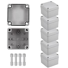 Outdoor Waterproof ABS Plastic Cable Boxes, Square