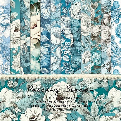 Бумага для вырезок на цветочную тему, для альбома для вырезок diy, справочная бумага, украшение дневника