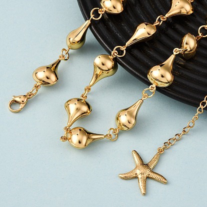 304 ожерелья из нержавеющей стали в форме капли для женщин