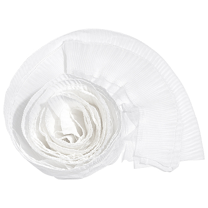 3-слойная отделка из полиэфирного кружева, гофрированная отделка, украшения костюма