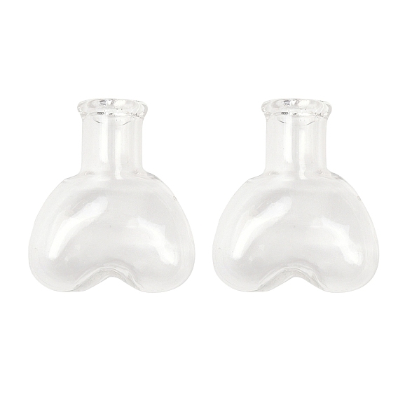 Прозрачные контейнеры для стеклянных шариков, сердце