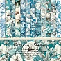 Papier de scrapbooking sur le thème des fleurs, pour scrapbook album bricolage, papier de fond, décoration de journal intime