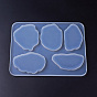 Silicone Cup Mat Molds, Resin Casting Molds, For UV Resin, Epoxy Resin Jewelry Making, Cloud Shapes