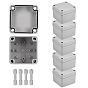 Outdoor Waterproof ABS Plastic Cable Boxes, Square