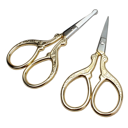 Ножницы из нержавеющей стали, с ручкой из цинкового сплава, ножницы для шитья орхидей