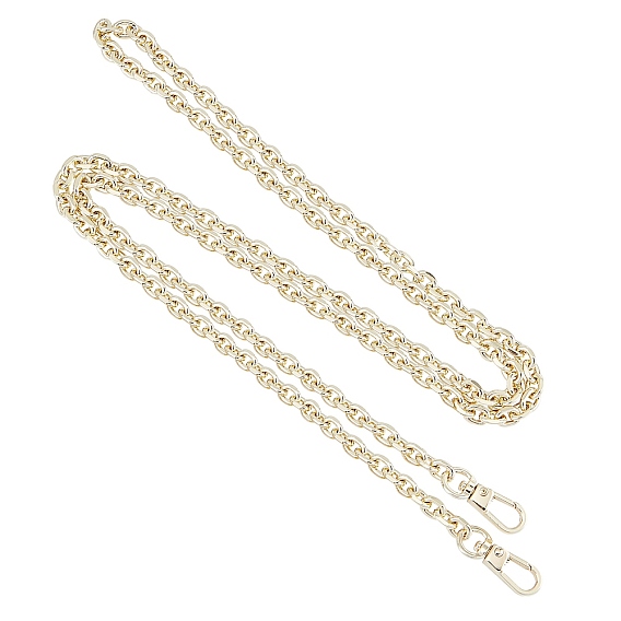 Цепные ремни, с железными тросовыми цепями и поворотными замками из сплава, для замены ремней для мешков