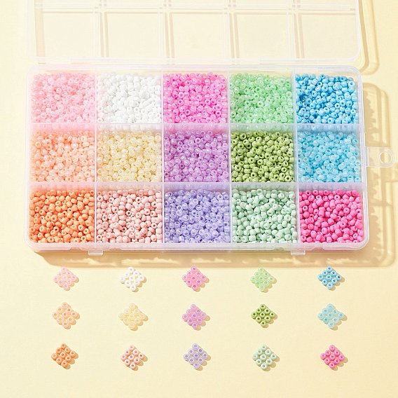 180g 15 стиль 8/0 краска для выпечки и круглые стеклянные бусины из цейлонского стекла
