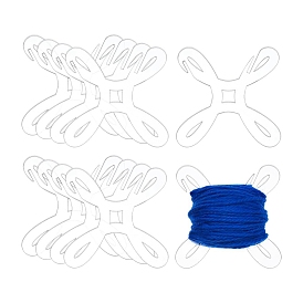 Прозрачные акриловые бобины, швейный инструмент