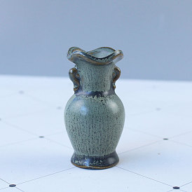 Керамические цветочные вазы в древнем китайском стиле для домашнего декора, маленькие вазы с цветочными бутонами для центральной части