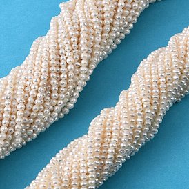 Нити из натурального культивированного пресноводного жемчуга, картофель
