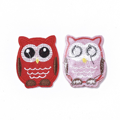 Computerized Embroidery Cloth Iron On/Sew On Patches, Costume Accessories, Appliques, Owl