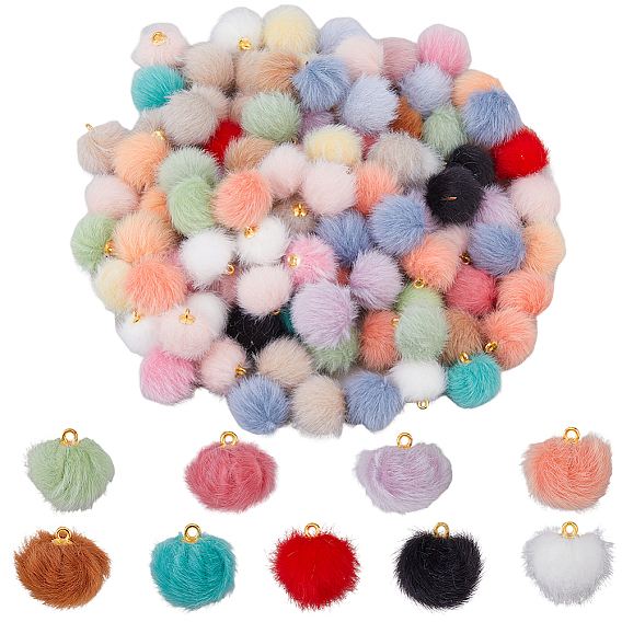 Дикий кукла, полиэфирный жемчуг, круглые