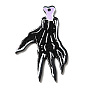 Halloween Acrylic Pendants, for DIY Earring Findings, Hand Skeleton