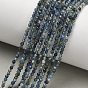 Natural Kyanite/Cyanite/Disthene Beads Strands, Round, Faceted