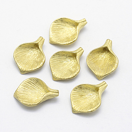 Pendentifs en laiton, sans plomb et sans cadmium et sans nickel, lis calla