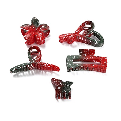 Пластиковая заколка для волос с когтями, со сплавочной фурнитурой, аксессуары для волос для девочек и женщин