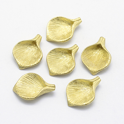 Pendentifs en laiton, sans plomb et sans cadmium et sans nickel, lis calla