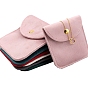Square Velvet Jewelry Storage Bags, Jewelry Packaging Pouches with Snap Button