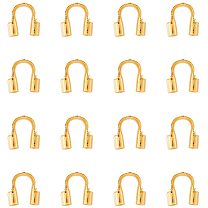 Brass Wire Guardians, Cadmium Free & Lead Free,4.5x4x1mm, Hole: 0.5mm