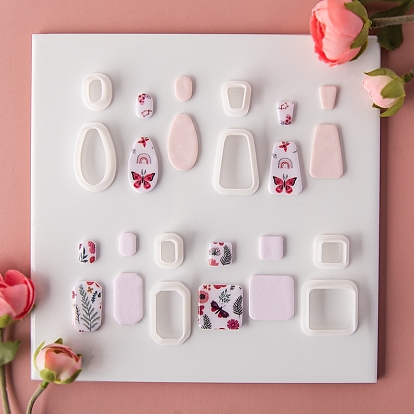 Пластиковые формы, резцы глины, инструменты для лепки из глины, для серьги решений