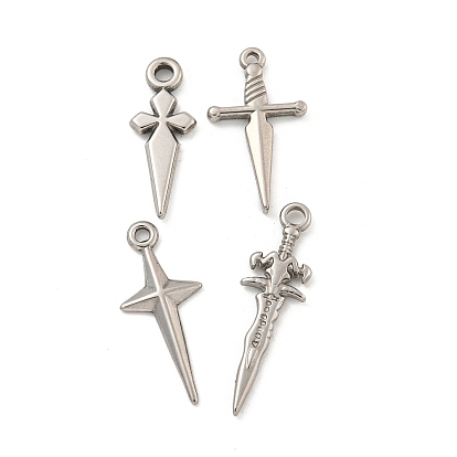 304 подвески из нержавеющей стали, очарование меча