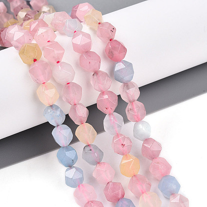 Окрашенные природные белый нефрит бисер пряди, граненые, звезды вырезать круглые бусы