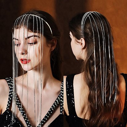 Alloy Rhinestone Hair Band