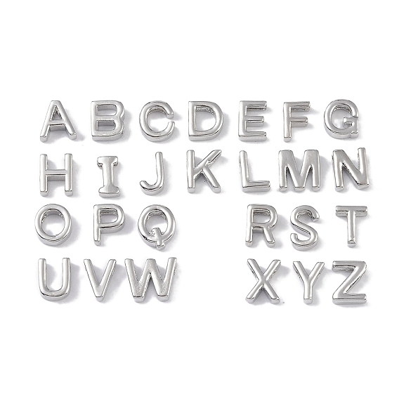 Латунные подвески, без кадмия, без никеля и без свинца, письмо амулеты, платина