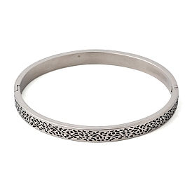 304 шарнирные браслеты из нержавеющей стали, широкие браслеты для женщин