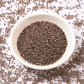 Бусины miyuki delica, цилиндр, японский бисер, 11/0, дБ 0037) медный кристалл