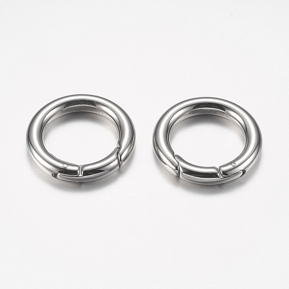 304 Stainless Steel Spring Gate Rings, O Rings, Ring