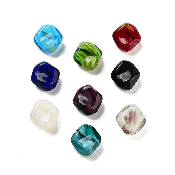 Стеклянные бусины, самородки, аксессуары для браслетов своими руками