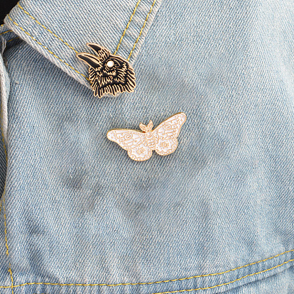 Colorful Monster Butterfly Enamel Pin Badge for Fashion Accessories