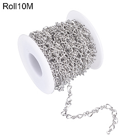 304 из нержавеющей стали Figaro цепи, с катушкой, несварные