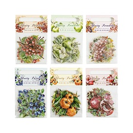 10шт. самоклеящиеся наклейки для животных-фруктов, Украшение дневника для фотоальбома своими руками