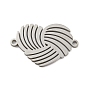 304 Stainless Steel Connector Charms, Heart