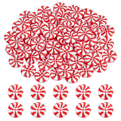 60шт. смоляные кнопки, 4-луночное, плоско-круглые