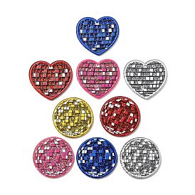 Акриловые подвески, серия диско