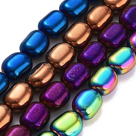 Synthetic Non-magnetic Hematite Beads Strands, Oval