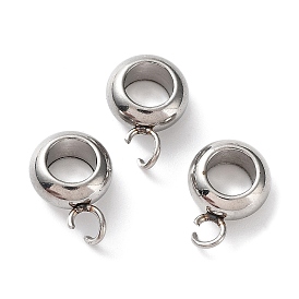 304 дуги из нержавеющей стали, петля под залог, Rondelle поруки бусы