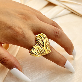 304 кольца для пальцев из нержавеющей стали для женщин, сердце