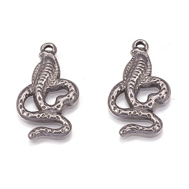 304 Stainless Steel Pendants, Snake