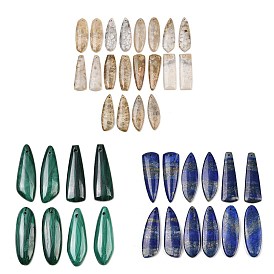 Природные драгоценные камни подвески, подходящие подвески, овальный конский глаз крыло треугольник трапеция прямоугольник