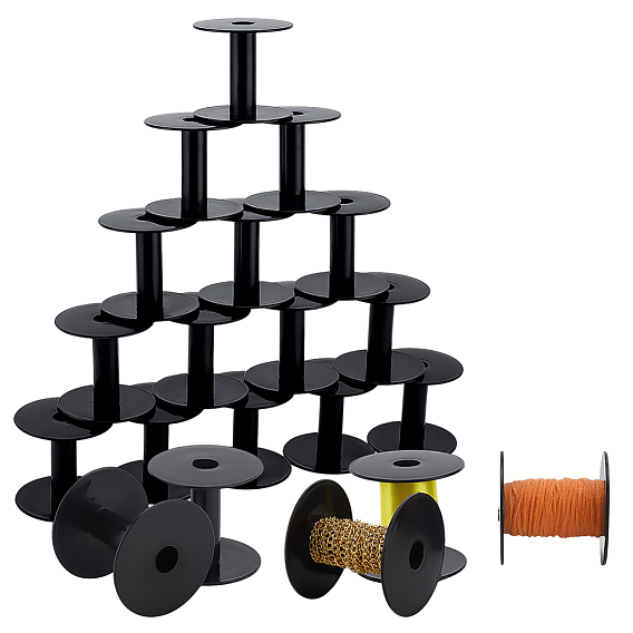 20шт. бобины с полипропиленовыми нитками, для вышивальных и швейных машин